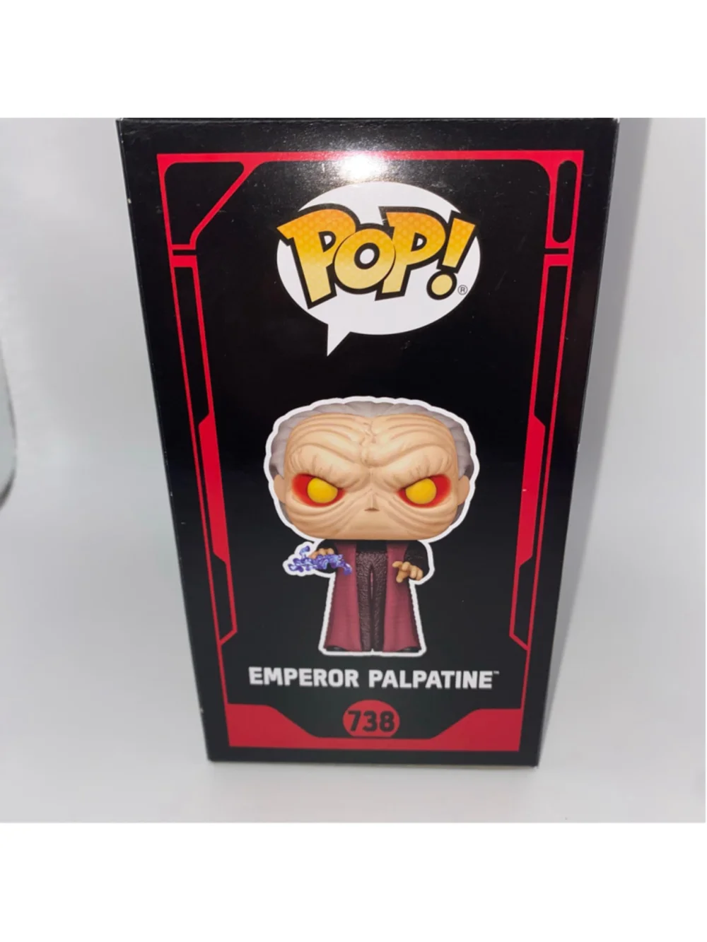 Funko Pop! Star Wars Emperor Palpatine Bobble Figure 738